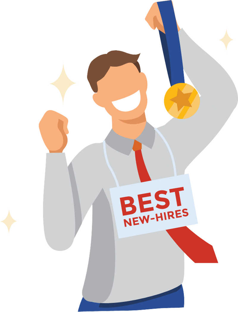 Best New Hires Illustration